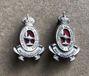 1948-53 Royal Australian Army Nursing Corps Collar Badges