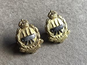 1948-53 Australian Army Catering Corps Collar Badges