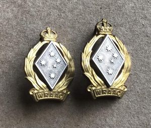 1948-53 Womens Royal Australian Army Corps Collar Badges