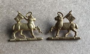 1953-60 2nd Infantry Battalion Collar Badges