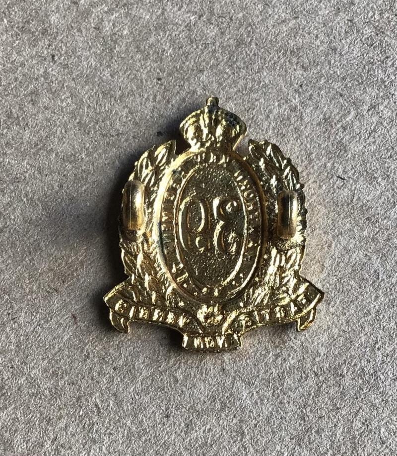 1930-42 39th Infantry Battalion Collar Badge — image 2