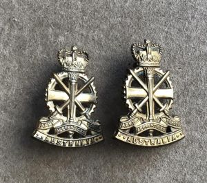 1953-60 Australian Army Apprentice School Collar Badges