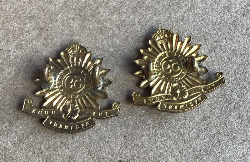 1930-42 59th Infantry Battalion Collar Badges — image 2