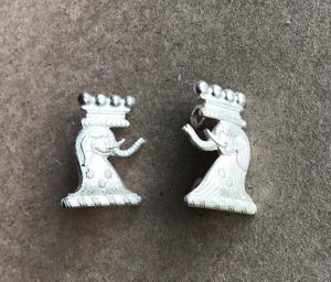 1930-42 1st Light Horse Regiment Collar Badges