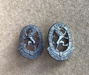 1930-42 9th Light Horse Regiment Collar Badges