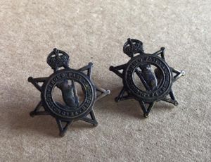1930-42 24th Infantry Battalion Collar Badges