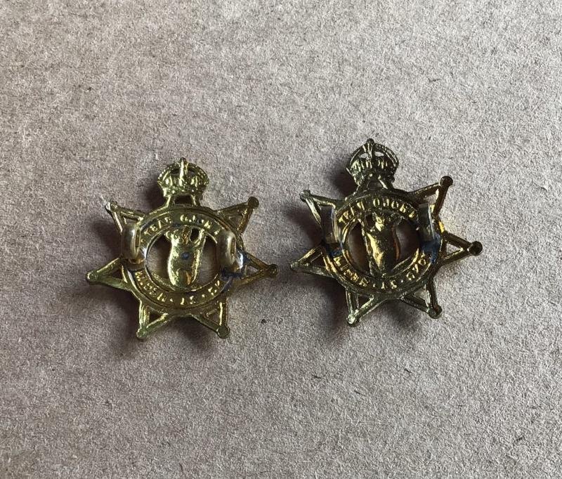 1930-42 24th Infantry Battalion Collar Badges — image 2