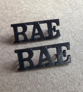 1930-42 Royal Australian Engineers Shoulder Titles