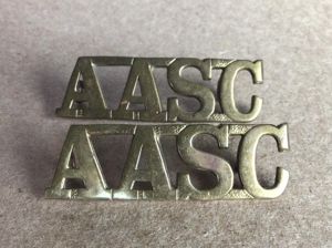 1930-42 Australian Army Service Corps Shoulder Titles