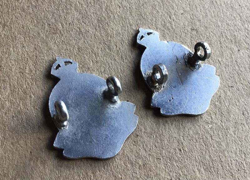 1930-42 3rd Light Horse Regiment Collar Badges. — image 2