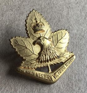 1953-60 8/7th Infantry Battalion Hat Badge