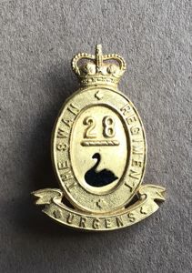 1953-60 28th Infantry Battalion Hat Badge