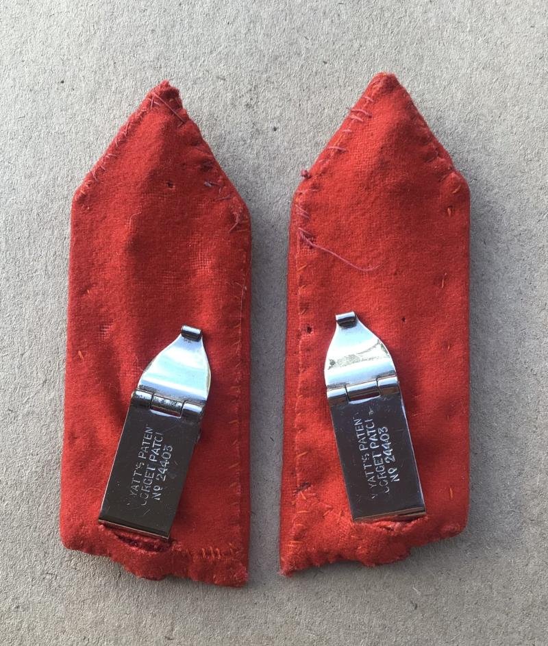 c.WW2 Australian Army Staff Officers Collar Gorgettes — image 3