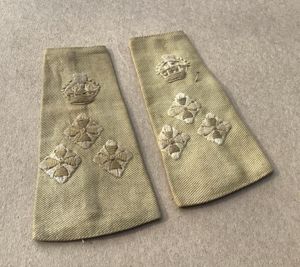 WW2 British / Australian Army KD Slip on Rank For …