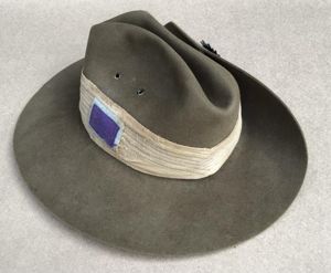 Australia WW2 Army Slouch Hat 1945 Dated