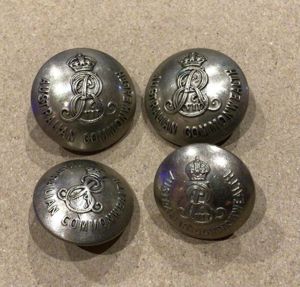 Australian Commonwealth Military Buttons 1902-1911