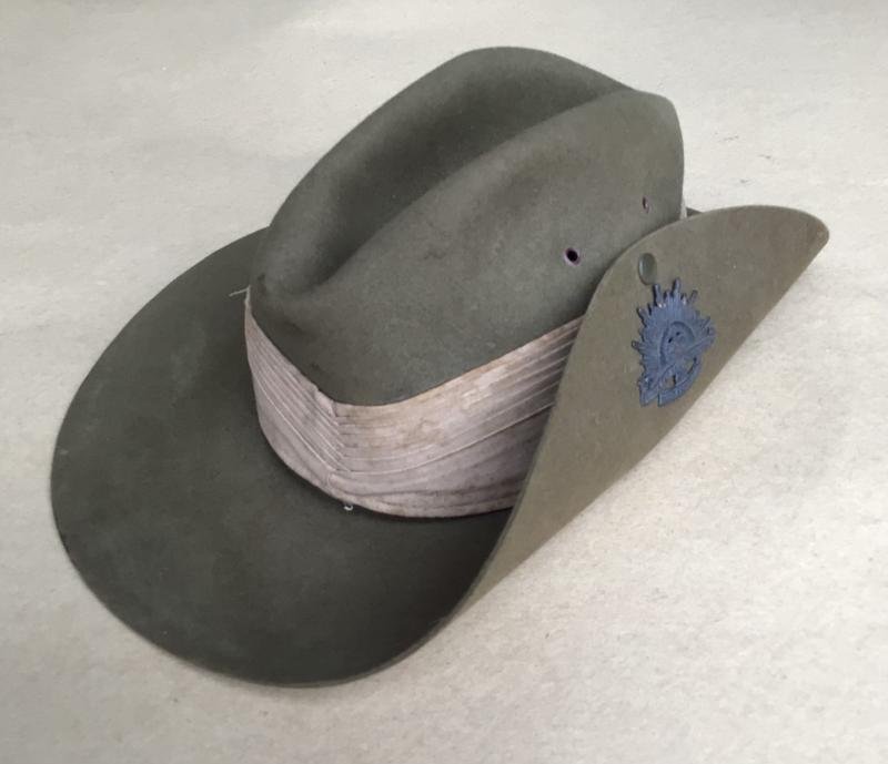 Australia WW2 2/8th Infantry Battalion Slouch Hat — image 4