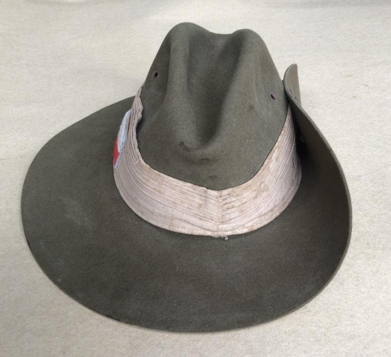 Australia WW2 2/8th Infantry Battalion Slouch Hat — image 5