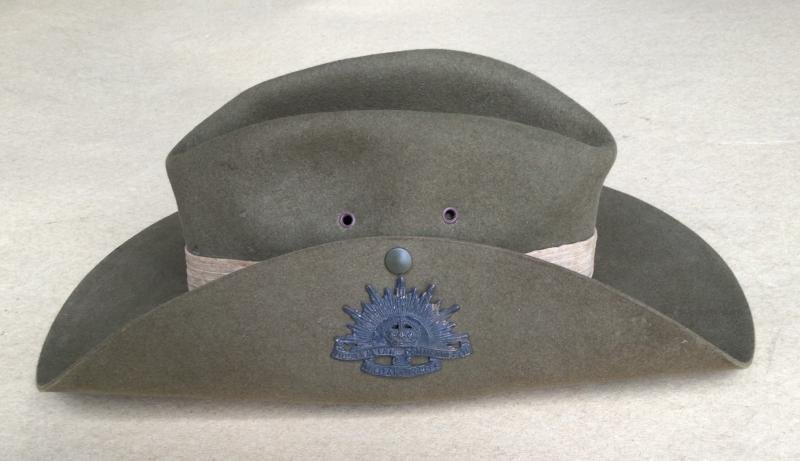 Australia WW2 2/8th Infantry Battalion Slouch Hat — image 7