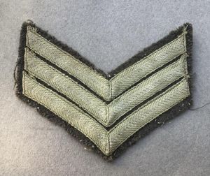 Australia WW2 Army rank Cheverons for Sergeant