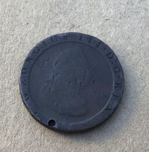 British 1797 Penny Coin