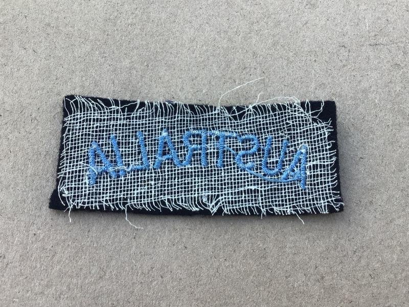 WW2 RAAF Nationality Title - Canadian Made — image 2