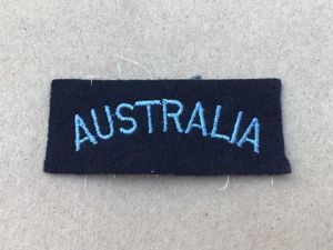 WW2 RAAF Nationality Title - Canadian Made