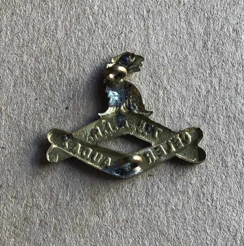 1900-1912 7th AIR Collar Badge — image 2