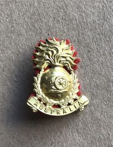 1900-1912 Australian Field Artillery Collar Badge
