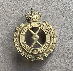 1953-60 31st Infantry Battalion Hat Badge