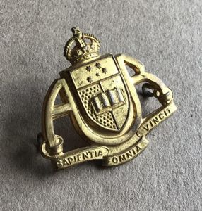 1948-53 Adelaide University Regiment Hat Badge