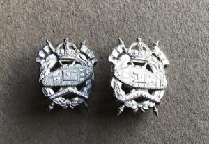 1948-53 Royal Australian Armoured Corps Collar Badges