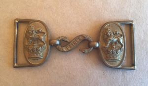 Australian Pre-Federation Staff Officers Belt Buckle