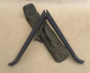 US M16 Bipod and carrier pouch.
