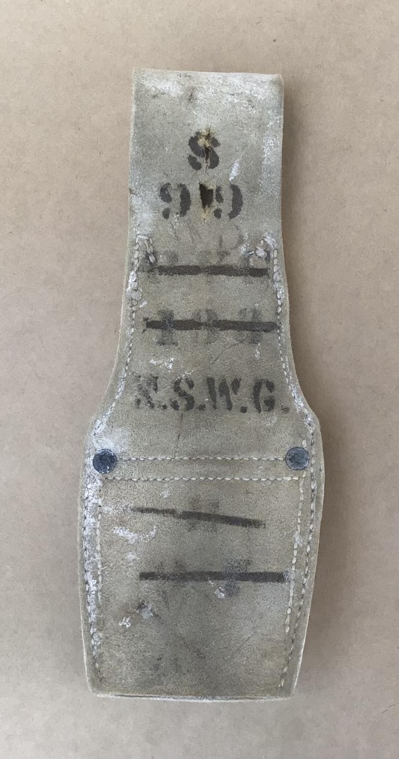 Australia Pre-Federation Pattern 1888 Bayonet Frog NSW Government Marked. — image 2