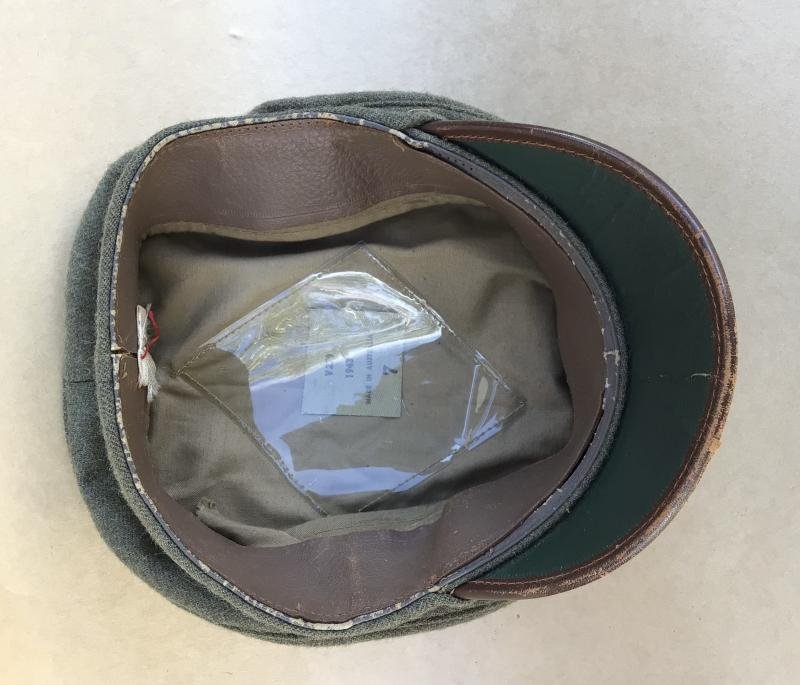 Australia WW2 Army Other Ranks Service Dress Visor Cap. — image 5