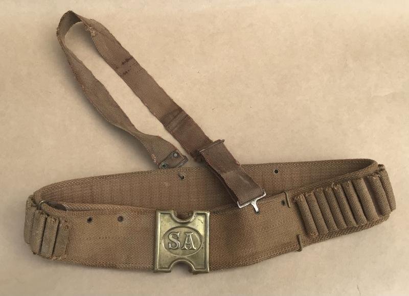 Rare Boer War Pattern 1887 South Australian Mills Web Belt — image 7