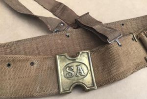 Rare Boer War Pattern 1887 South Australian Mills Web Belt