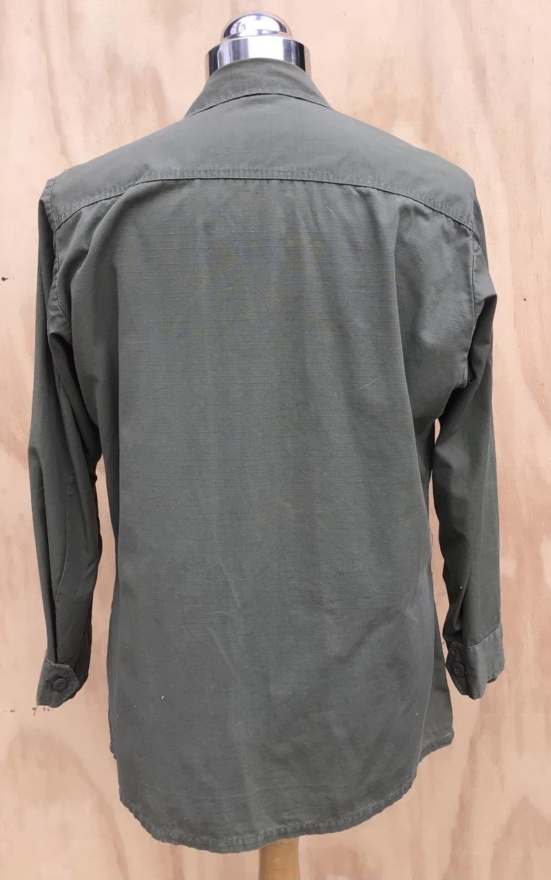 US Vietnam War Period Coat , Man's, Rip Stop Combat Tropical. — image 3