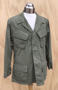 US Vietnam War Period Coat , Man's, Rip Stop Combat …
