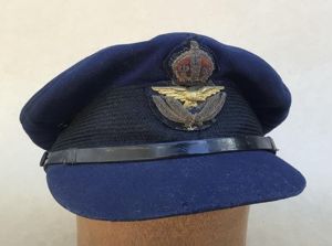WW2 RAAF Officers Visor Cap