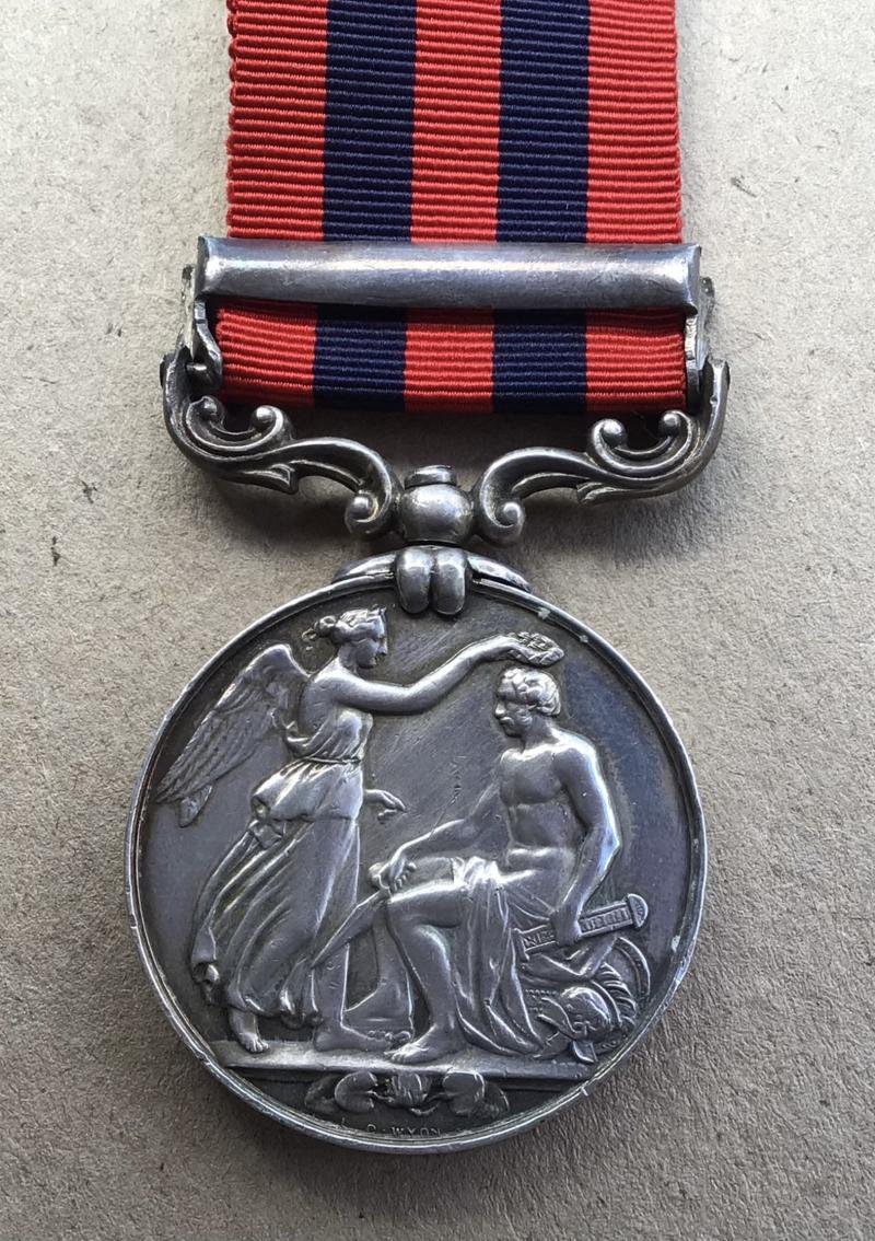 India General Service Medal1854 - Munster Fusiliers — image 3