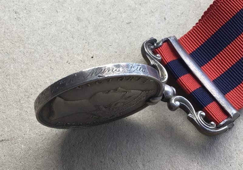 India General Service Medal1854 - Munster Fusiliers — image 4