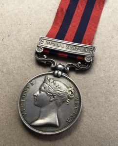 India General Service Medal1854 - Munster Fusiliers