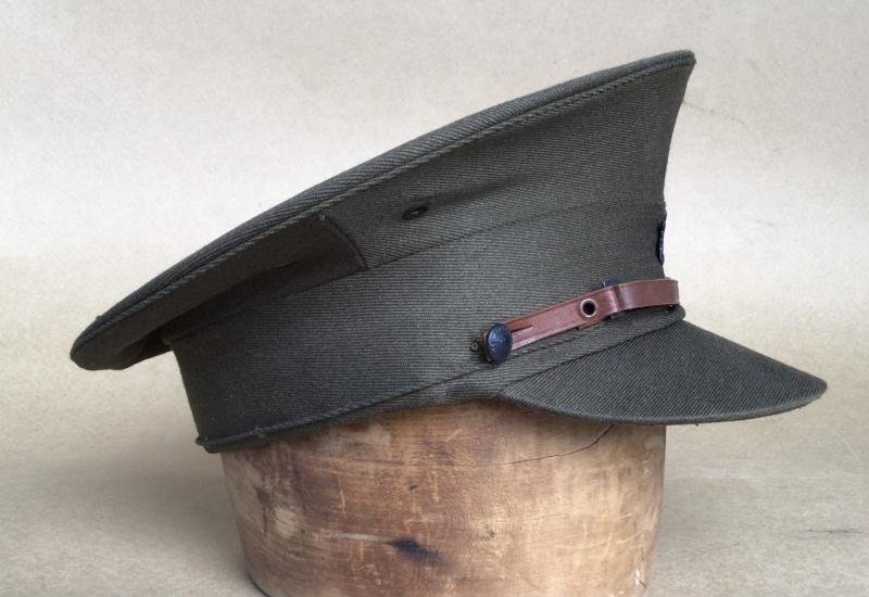 Australia WW2 Army Officers Service Dress Visor Cap — image 3
