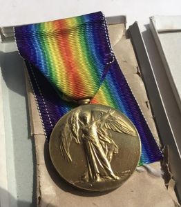WW1 South African Victory Medal - Rare unnamed example.