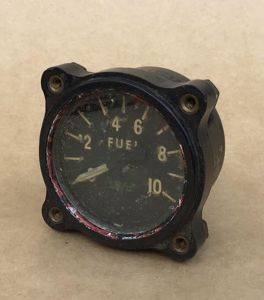 Australia WW2 RAAF Aircraft Fuel Gauge
