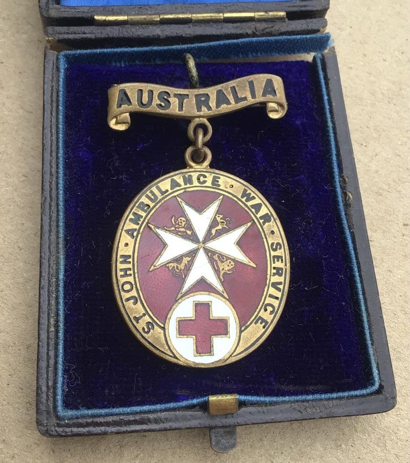Australia WW1 Nurses Rare St John's Overseas War Service Badges — image 4