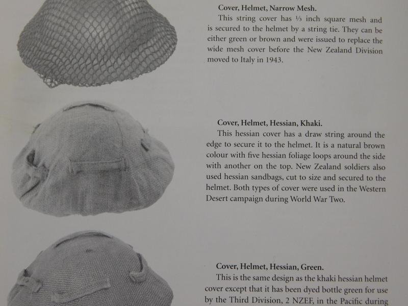 WW2 Original British / NZ WW2 Hessian Helemt Cover — image 8
