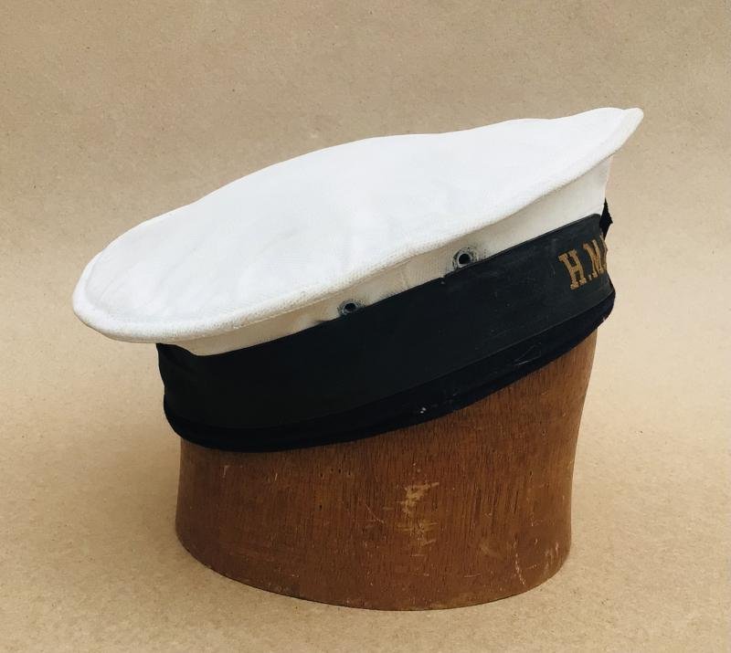 WW2 RAN 'HMAS' Ratings Cap — image 5